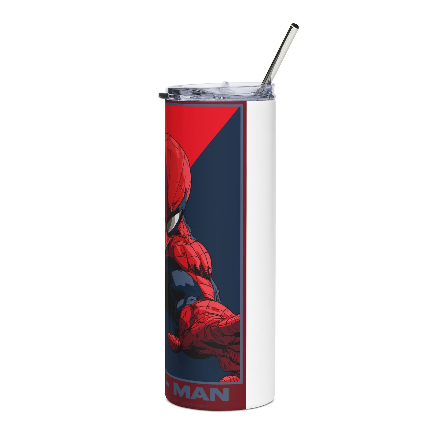 Spider-Man Red Action 20oz Stainless Steel Tumbler