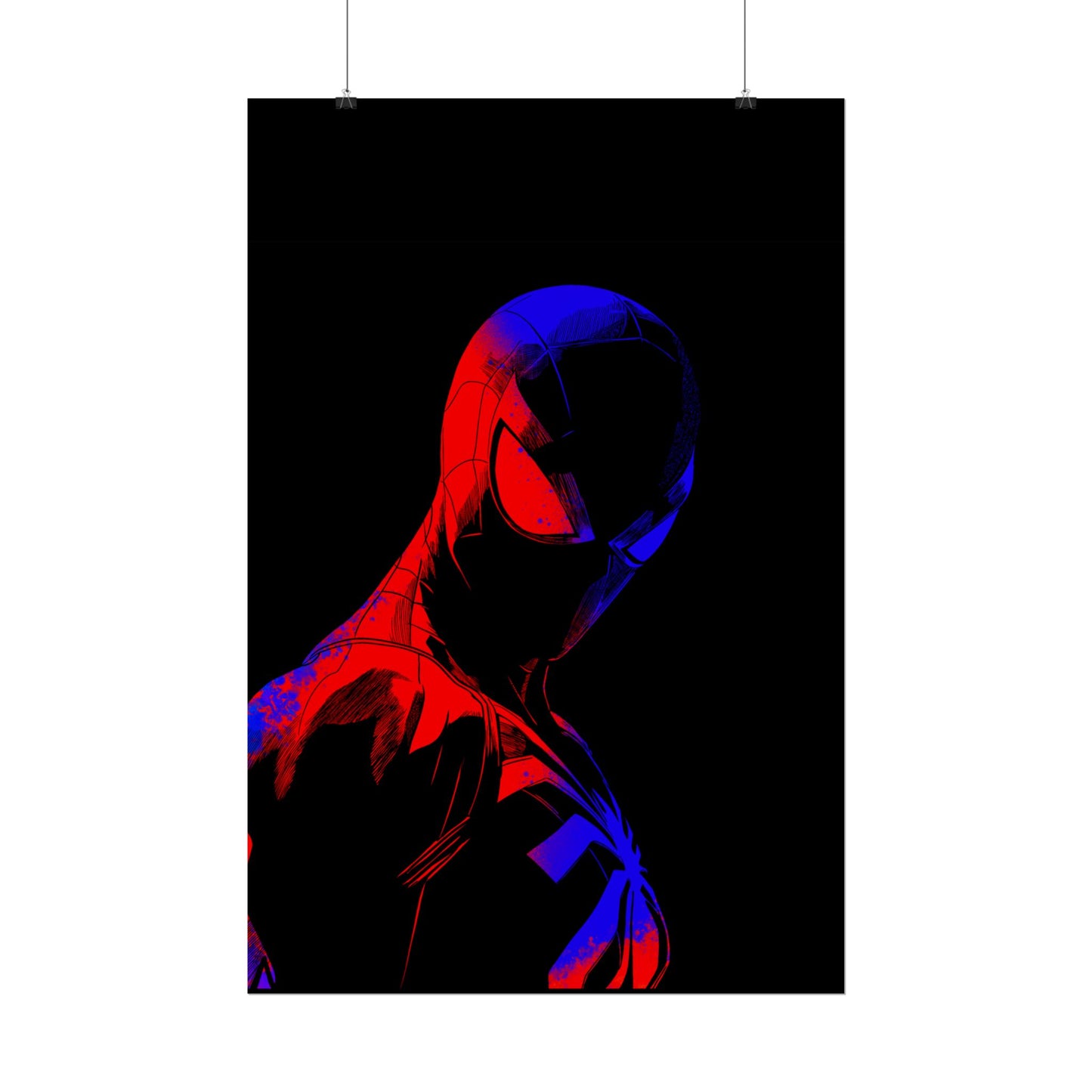 Spider‑man Neon Poster
