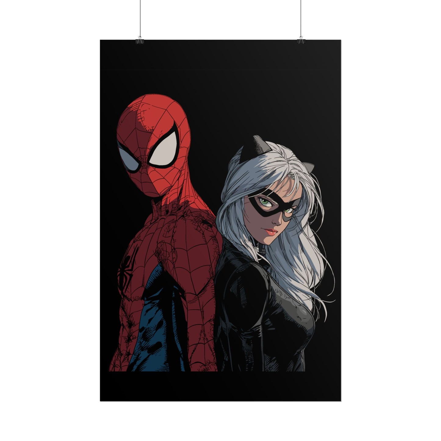 Spider-Man & Black Cat Rolled Poster