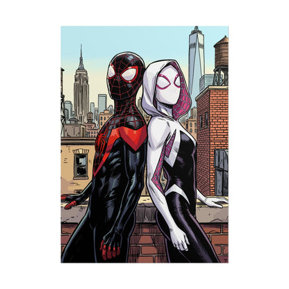 Miles & Gwen - Rolled Poster