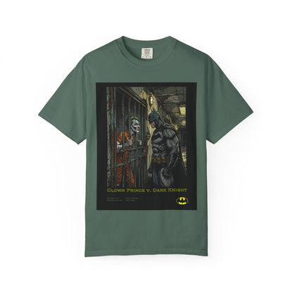 Batman vs Joker Graphic T‑Shirt — "Clown Prince V. Dark Knight" Comic Art Tee