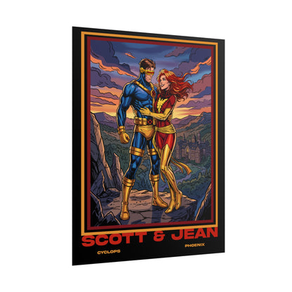 Scott and Jean Comic Art