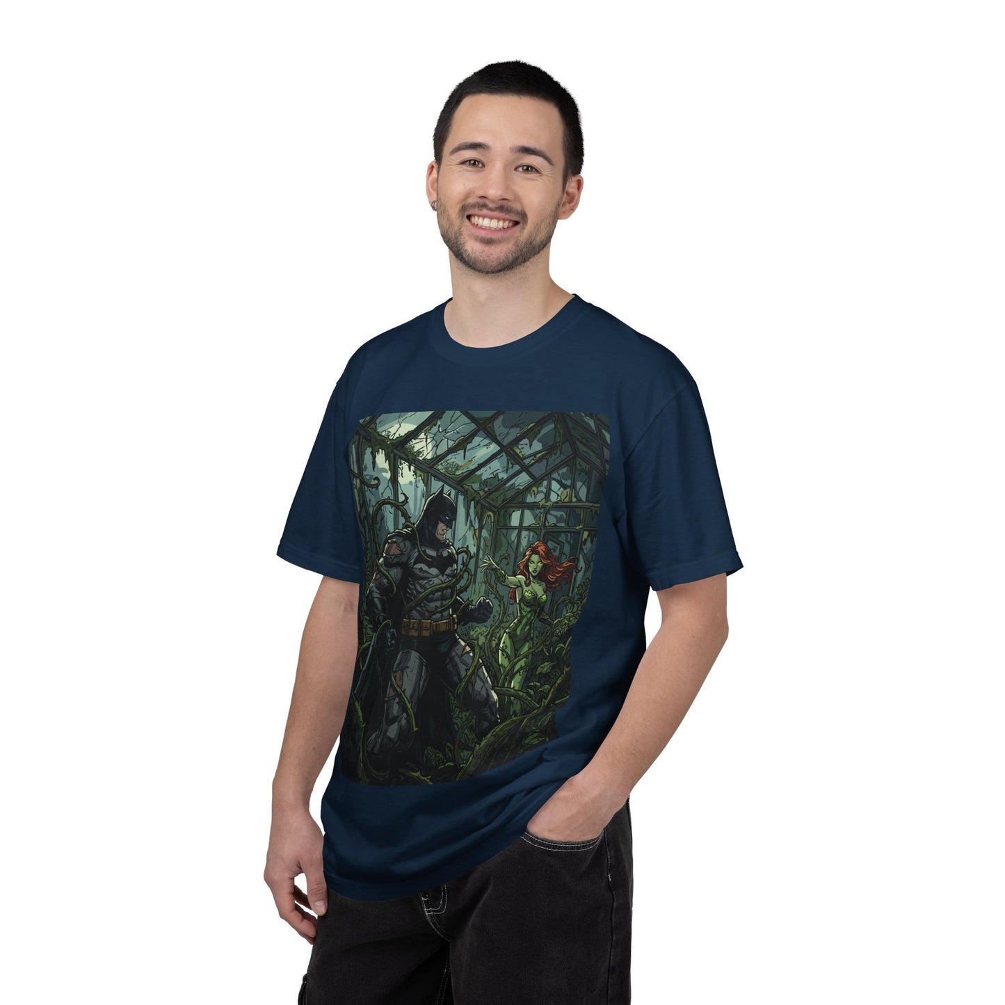 Batman & Poison Ivy Greenhouse Showdown T-Shirt