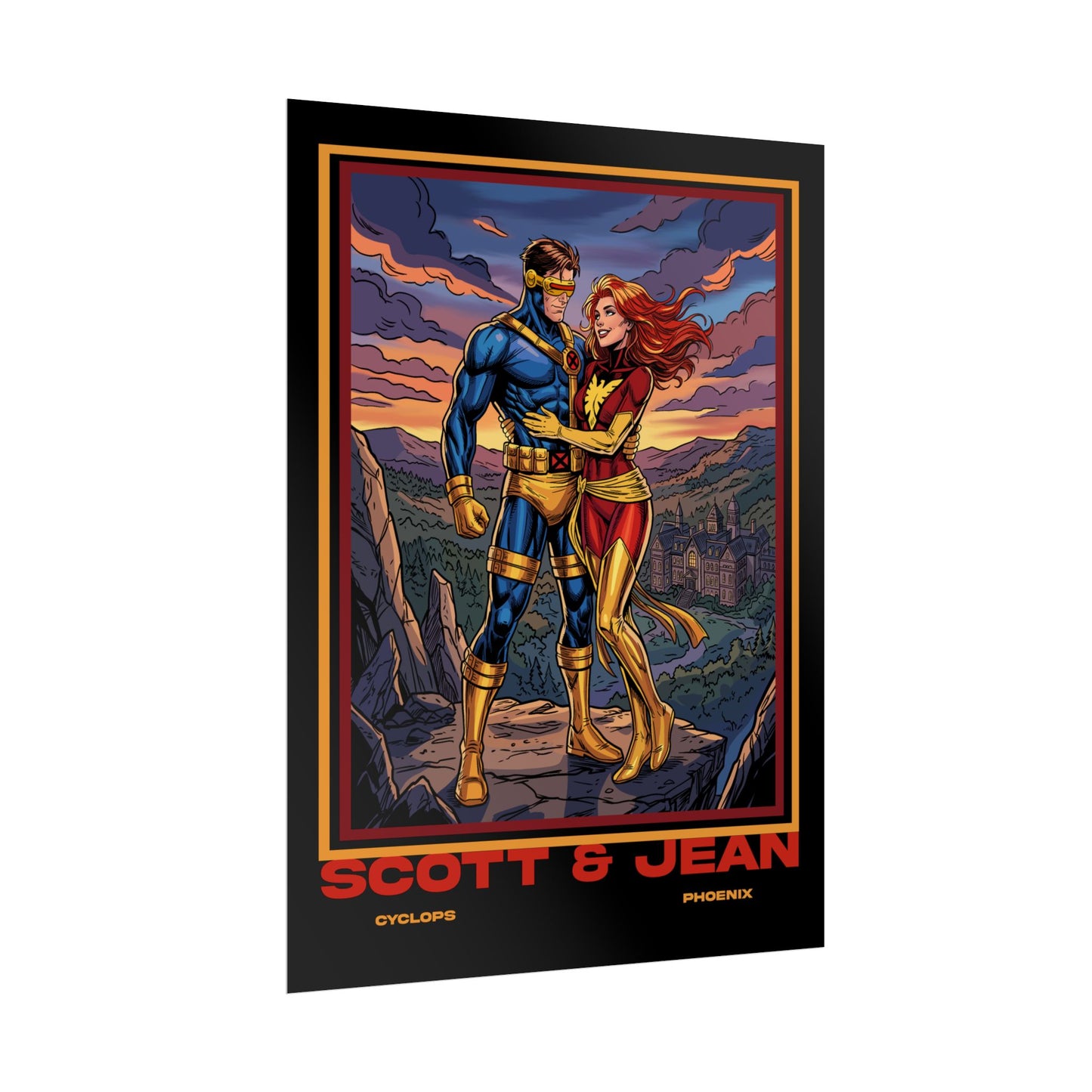 Scott and Jean Comic Art