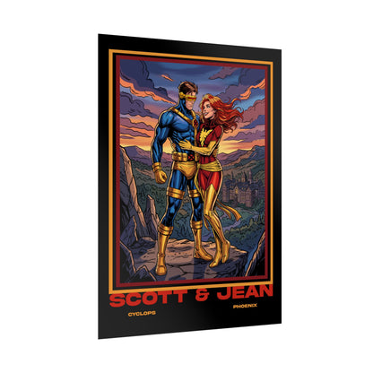 Scott and Jean Comic Art