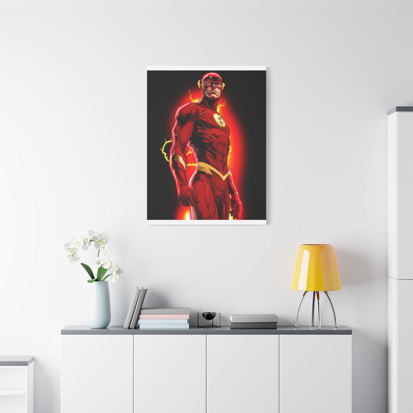 Scarlet Speed - Matte Canvas Print