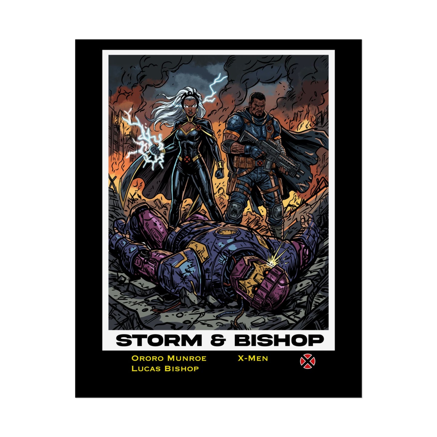 Storm & Bishop Cinematic Poster