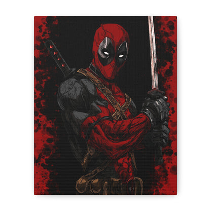 The Merc #2 - Matte Canvas Wall Art, Stretched 1.25"