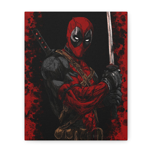 The Merc #2 - Matte Canvas Wall Art, Stretched 1.25"