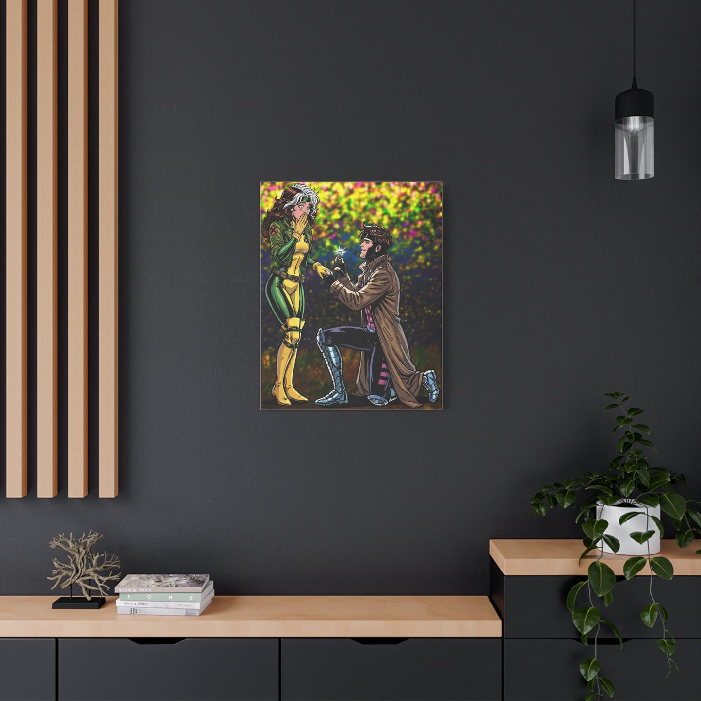 Thief and Belle #3 - Canvas Print