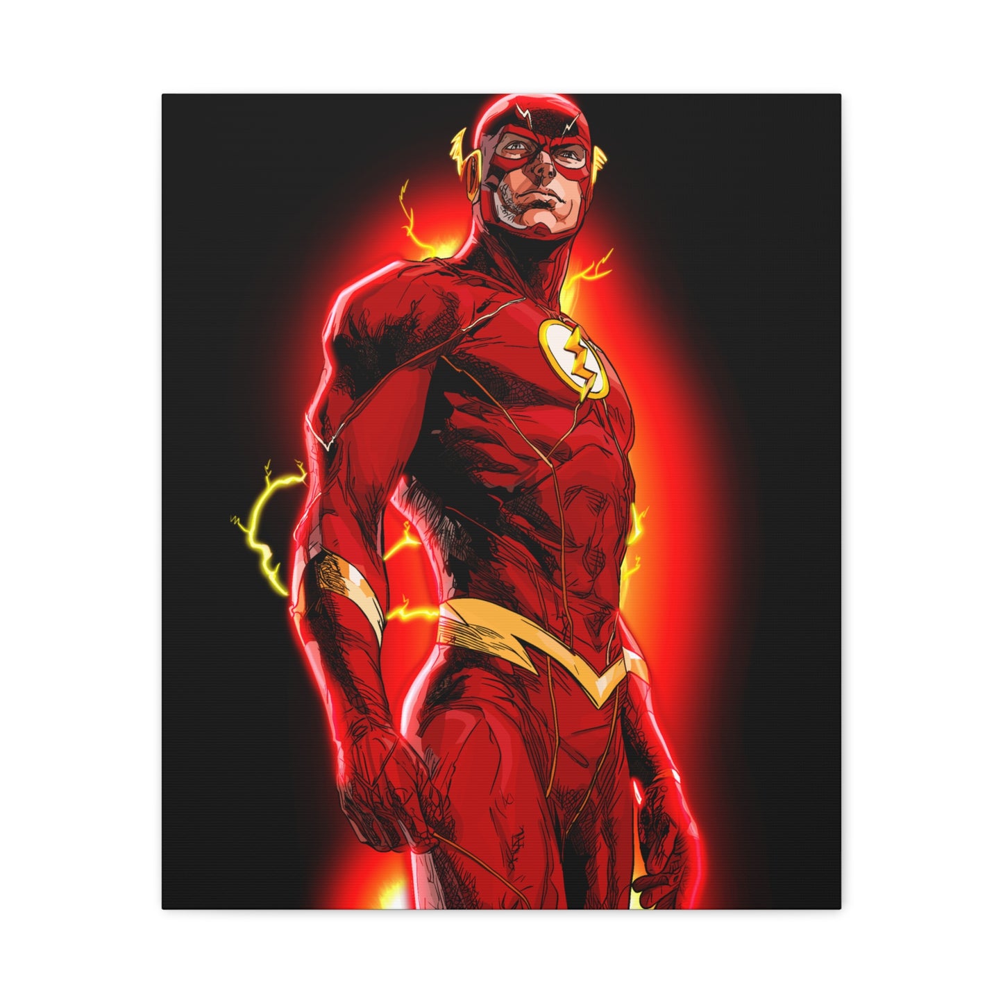 Scarlet Speed - Matte Canvas Print