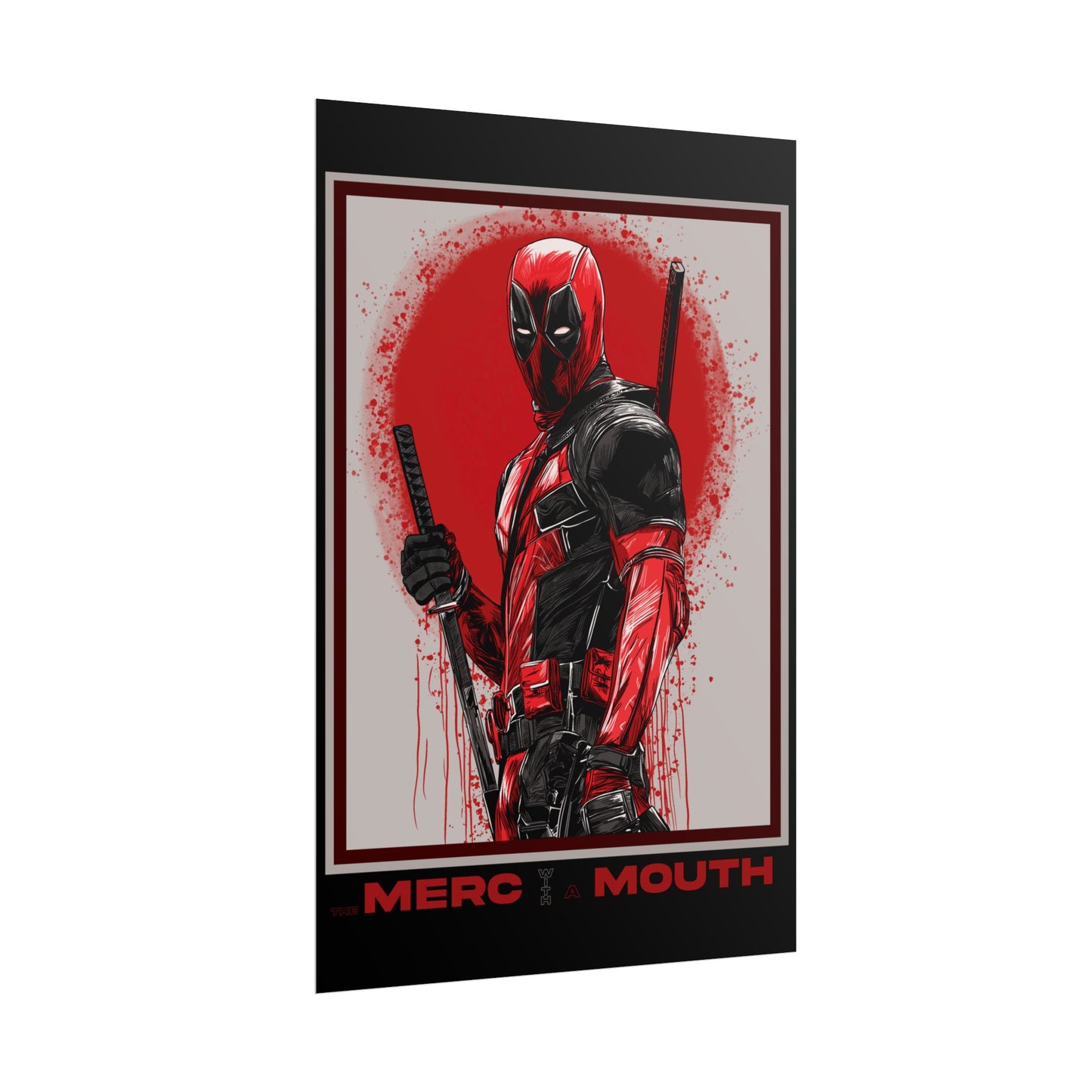 Deadpool "Merc with a Mouth" Rolled Poster