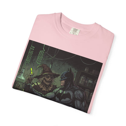 Batman & Scarecrow Graphic T-Shirt — Dark Comic Art Tee