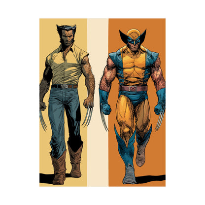 Two Faces of a Loner - Vertical Poster