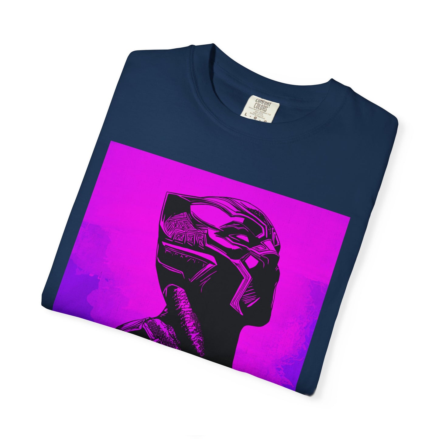 The King — Neon Purple Graphic Tee