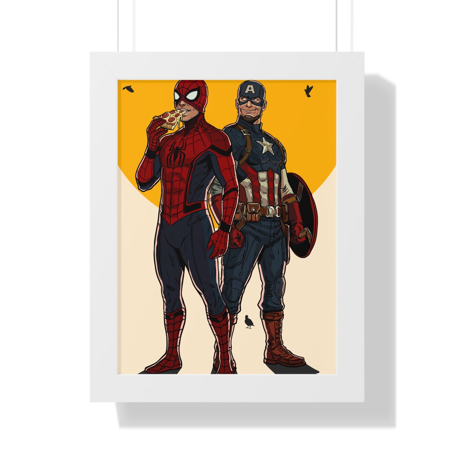 Brooklyn vs Queens - Art Print