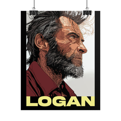 Wolverine - Logan Text Poster
