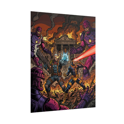 Summers vs. Sentinels - Poster