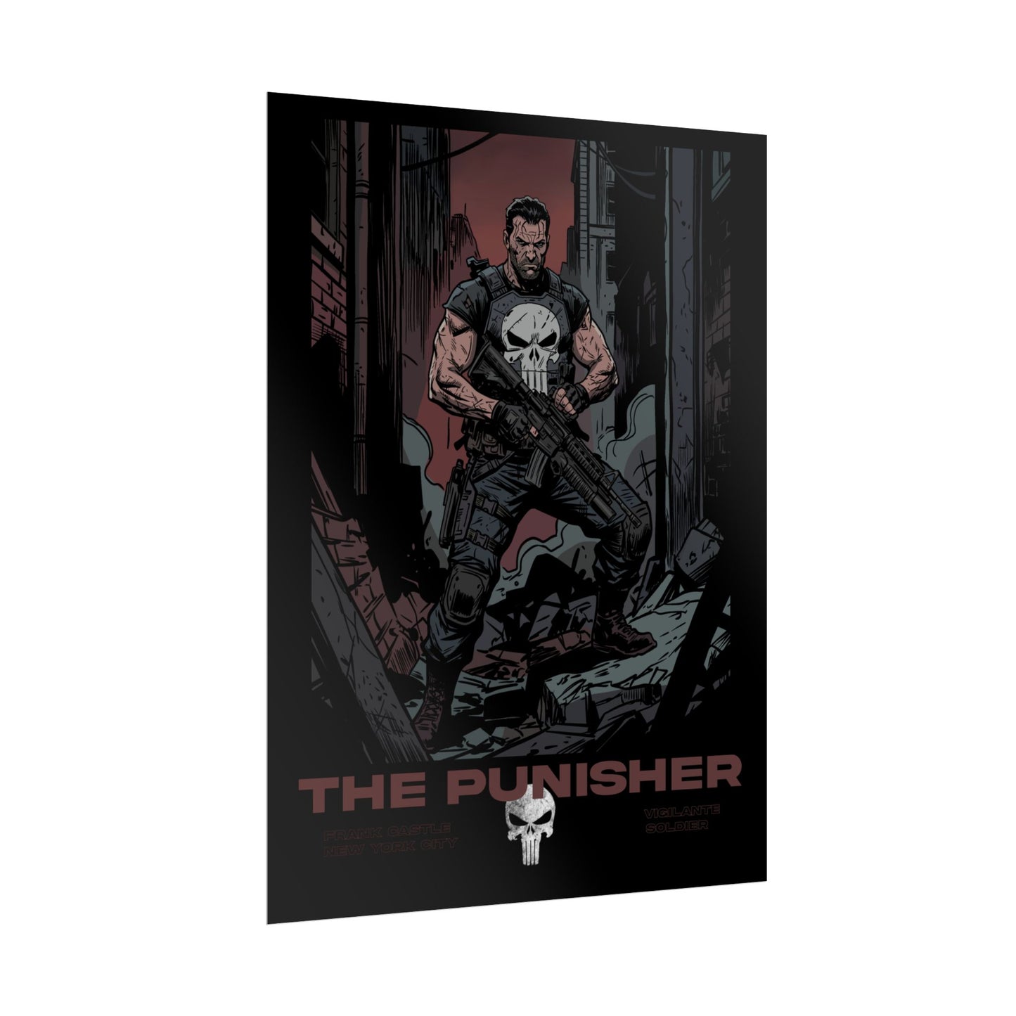 The Punisher Comic - Vigilante Poster