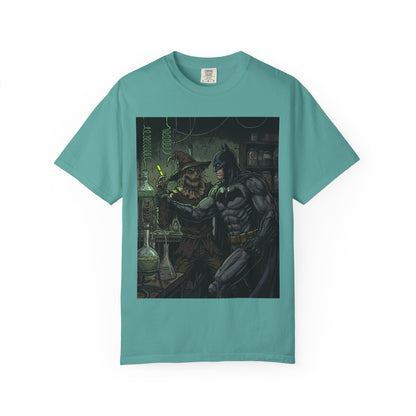Batman & Scarecrow Graphic T-Shirt — Dark Comic Art Tee