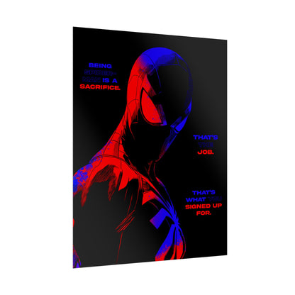 Spider-Man 'Sacrifice' Poster