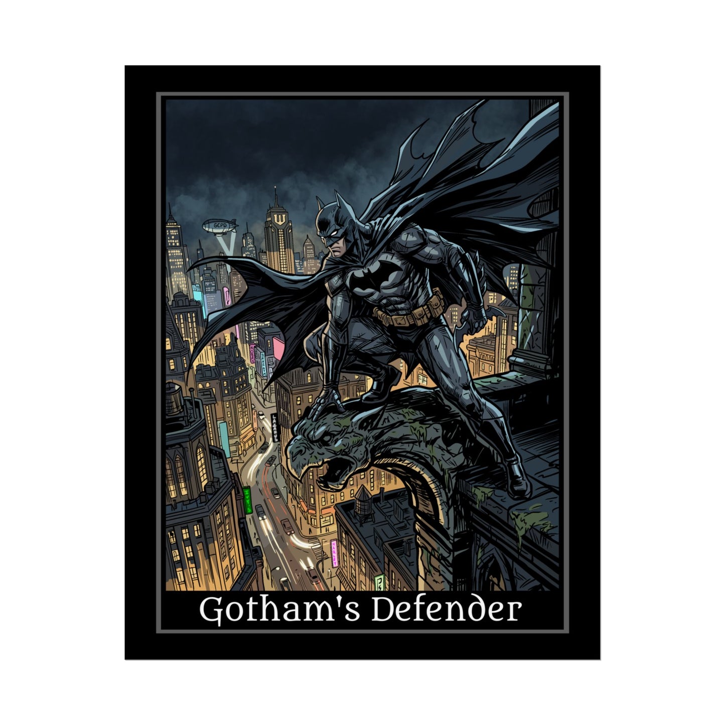 Gotham's Defender Poster