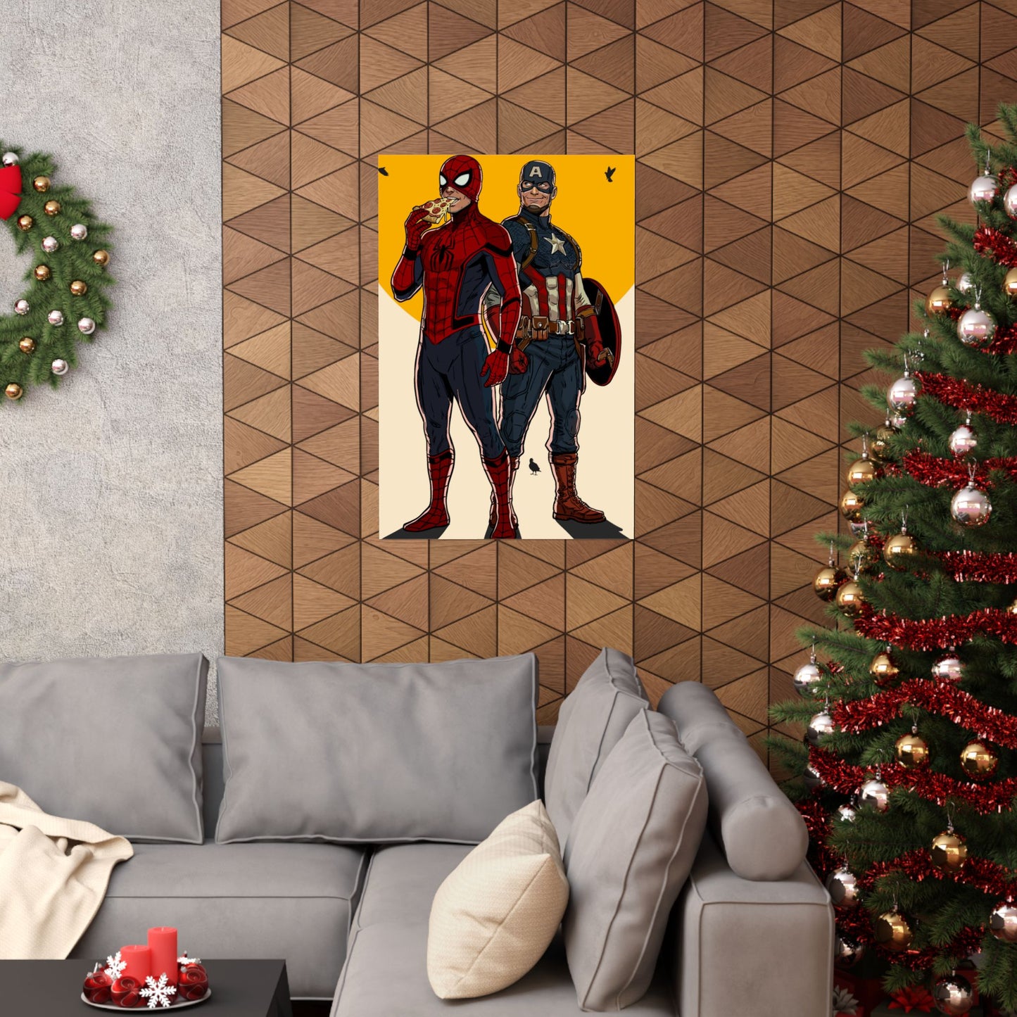 Brooklyn vs Queens - Matte Poster