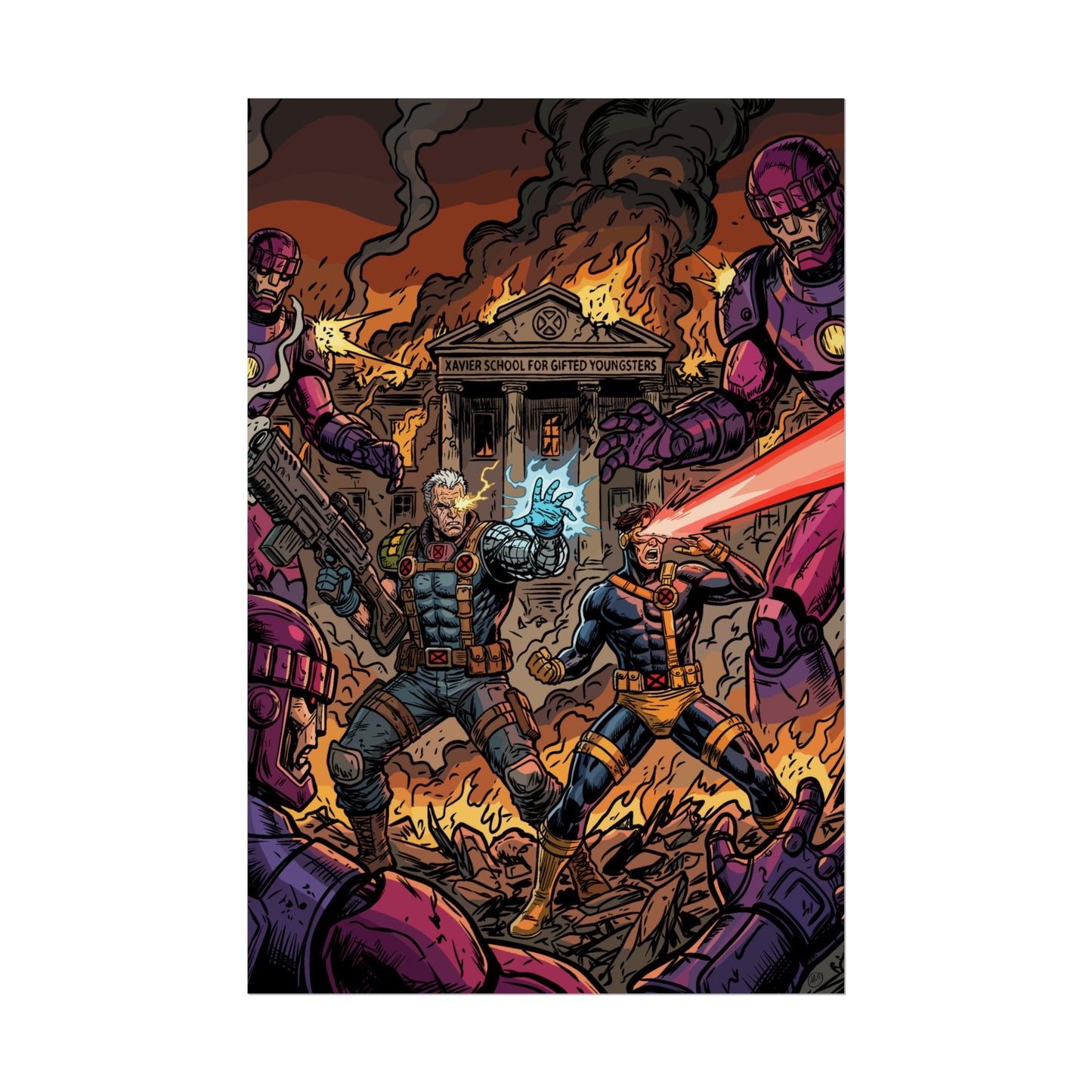 Summers vs. Sentinels - Poster