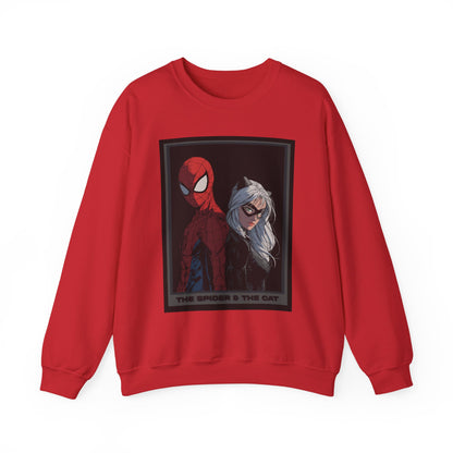 Spider-Man & Black Cat Crewneck Sweatshirt