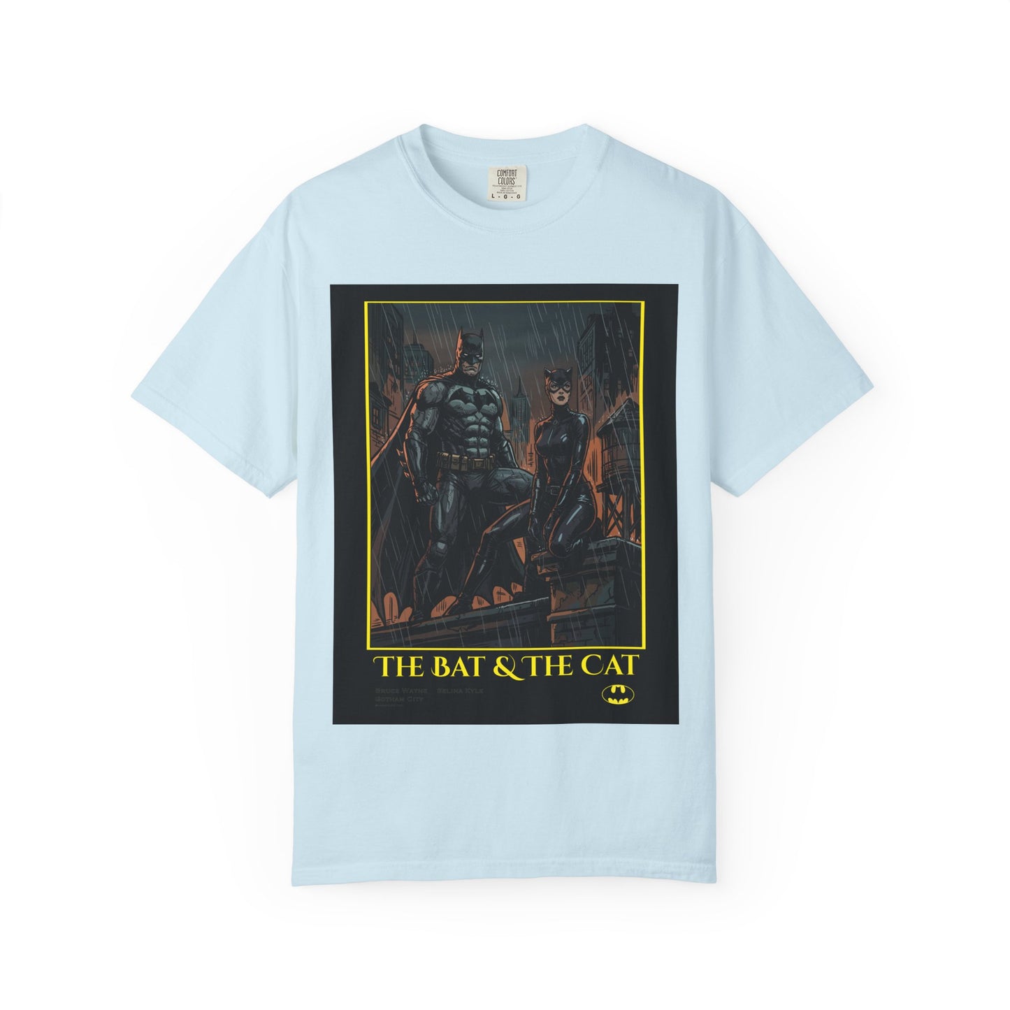 “The Bat & The Cat” Vintage Comic Poster Tee
