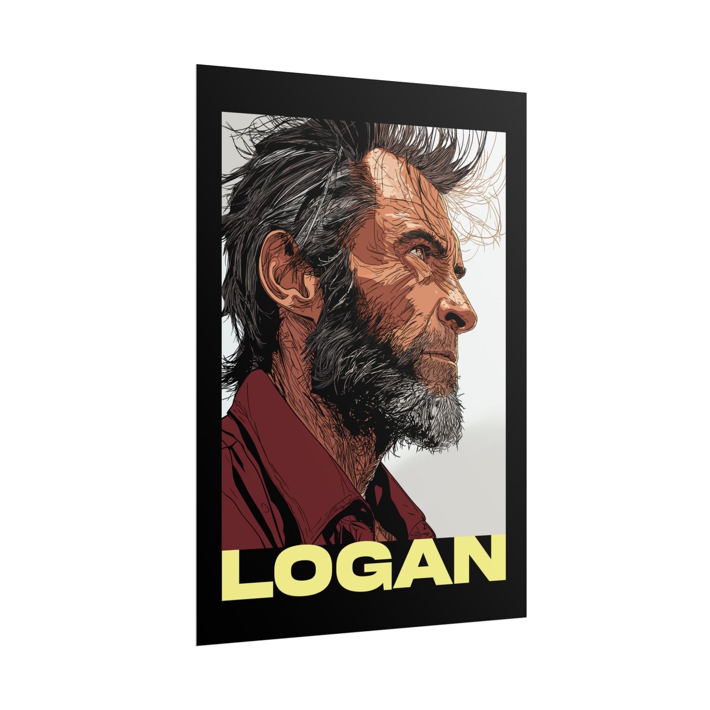 Wolverine - Logan Text Poster