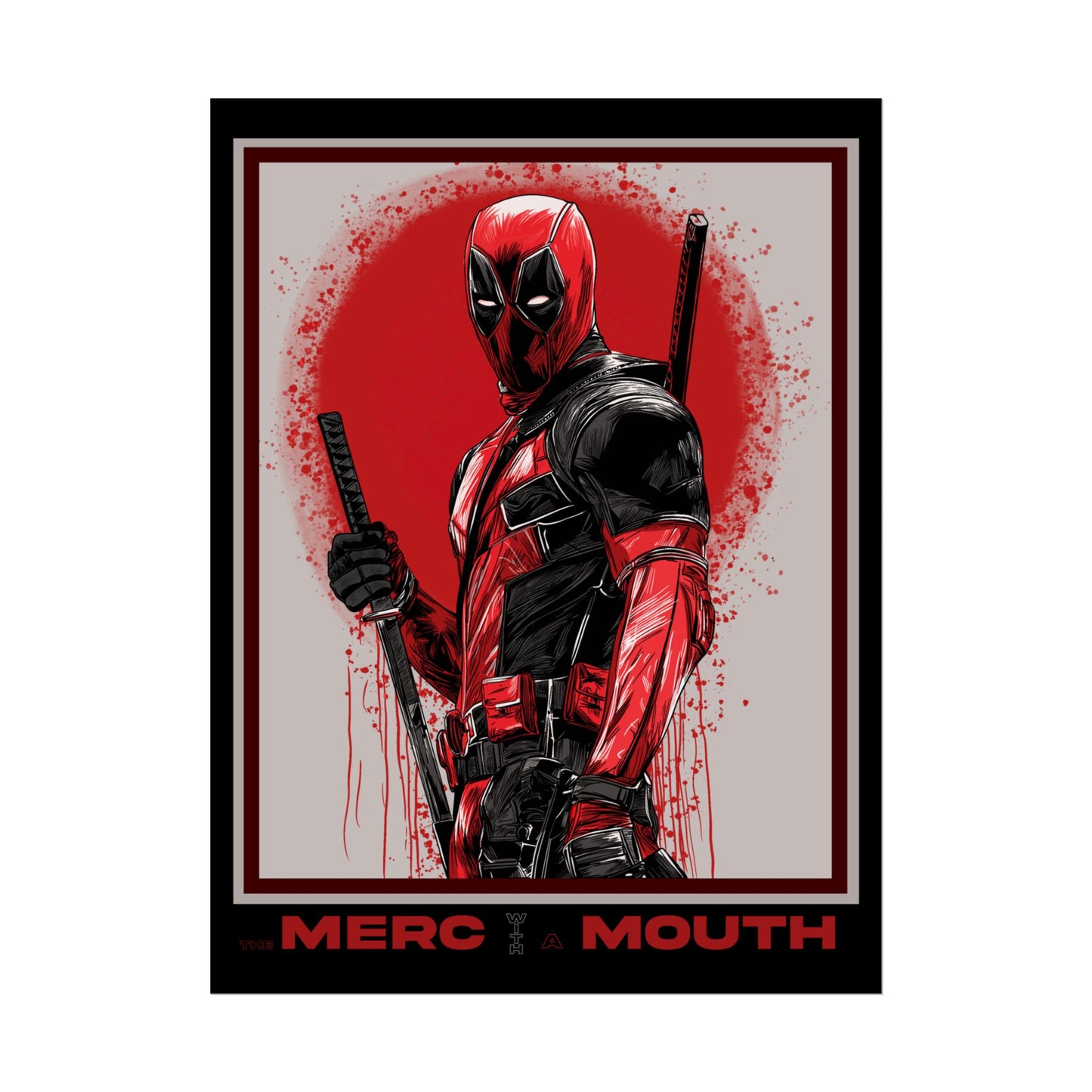 Deadpool "Merc with a Mouth" Rolled Poster