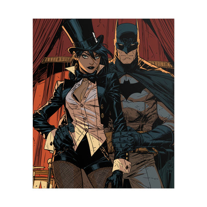 Batman & Zatanna Comic Poster
