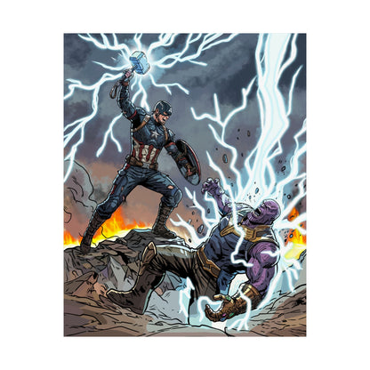 Cap & Mad Titan - Poster