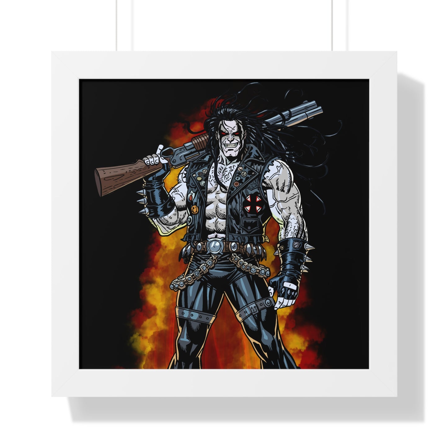 The Main Man Bounty Hunter - Framed Poster