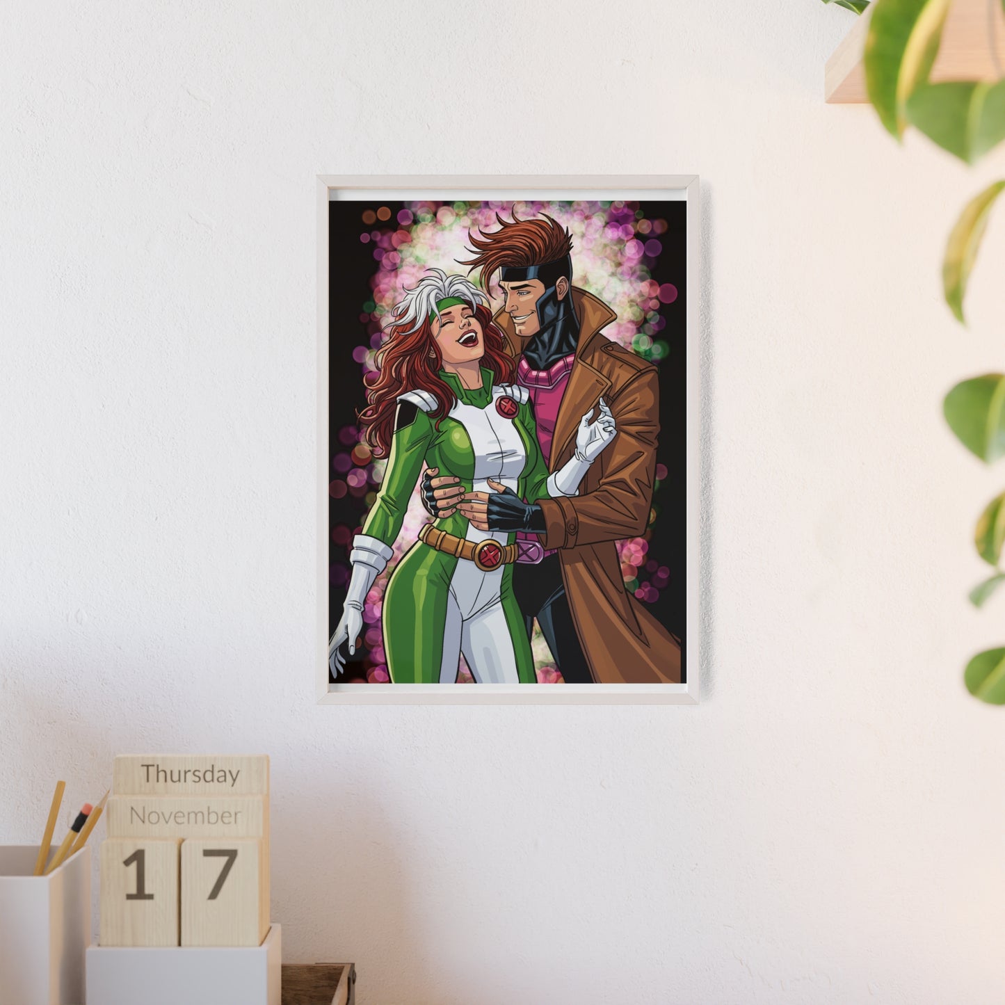 Thief & Belle - Poster with Wooden Frame