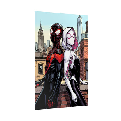 Miles & Gwen - Rolled Poster