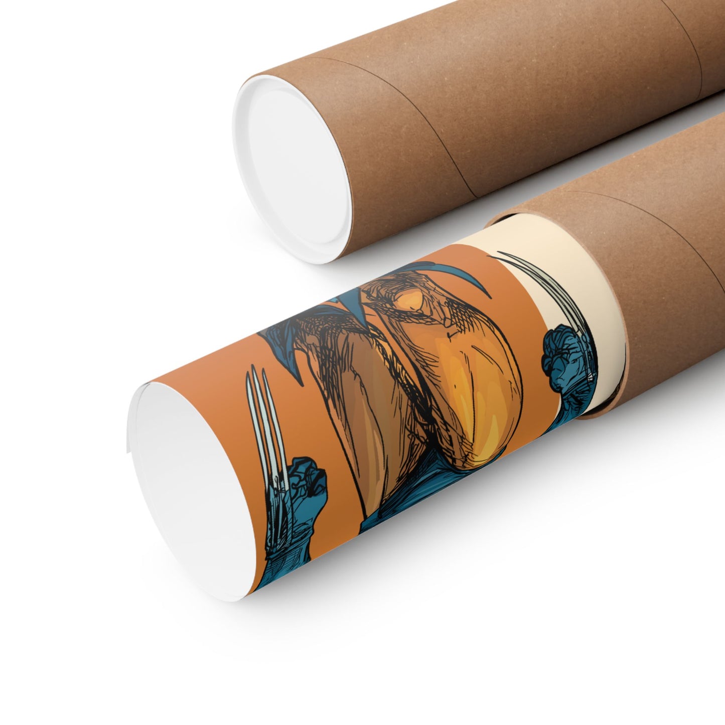 Two Faces of a Loner - Vertical Poster