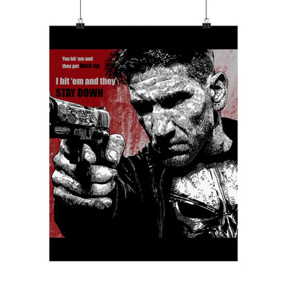 Punisher Gritty Poster ‘I hit em’