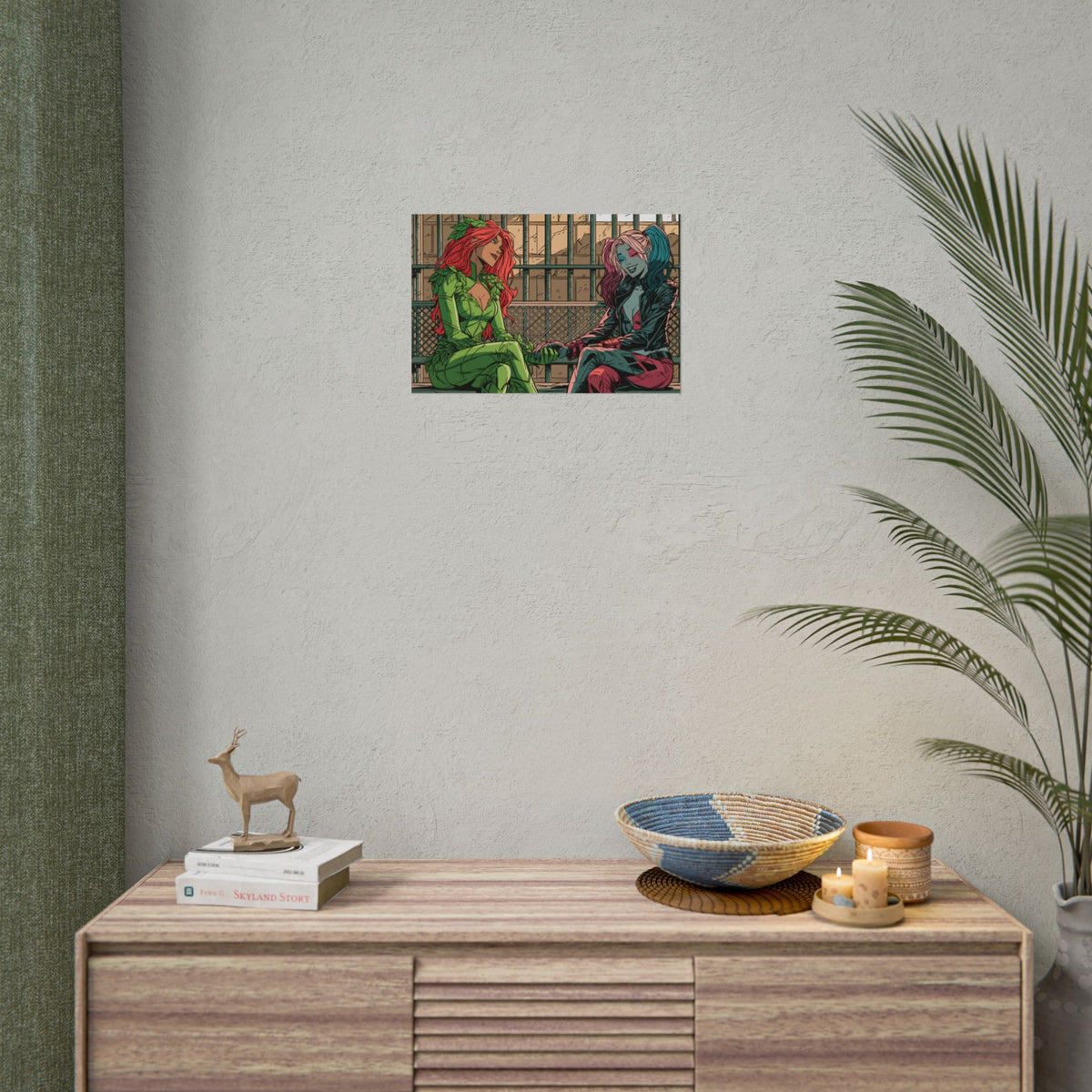 Poison Ivy & Harley Quinn - Jail Cell - Poster