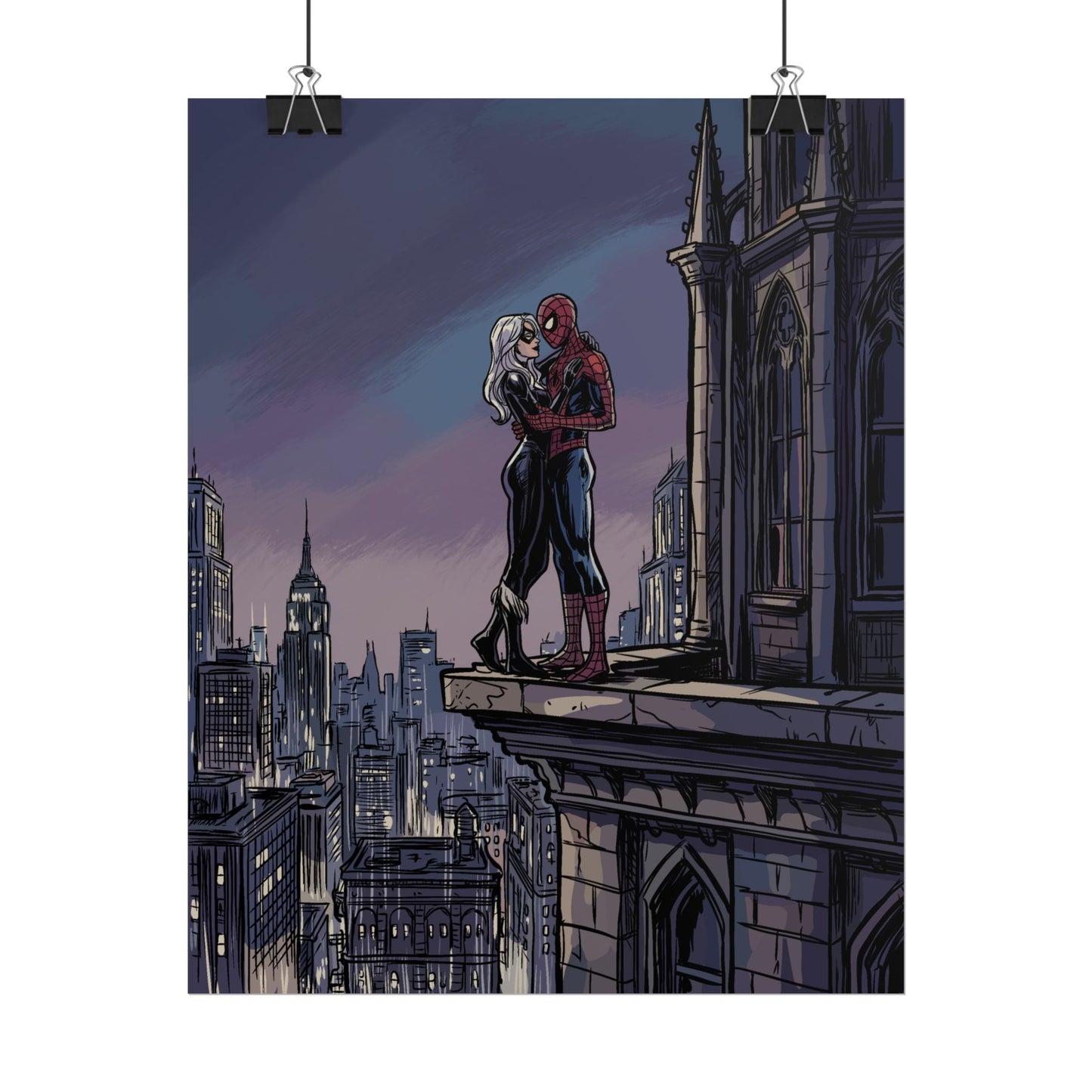 The Spider & The Cat #2 - Poster