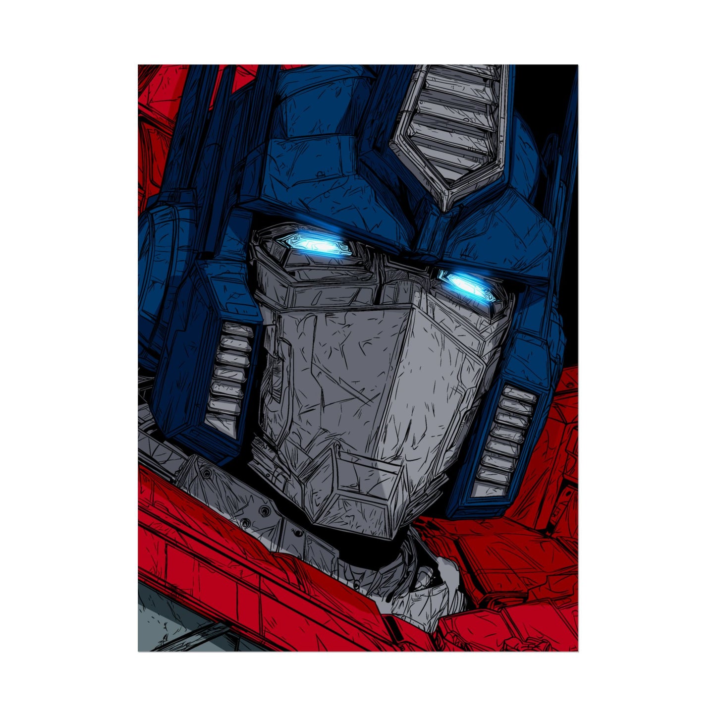 Transformers Optimus Prime Poster