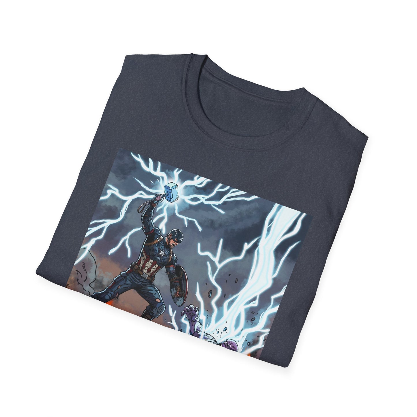 Cap & Mad Titan - T Shirt