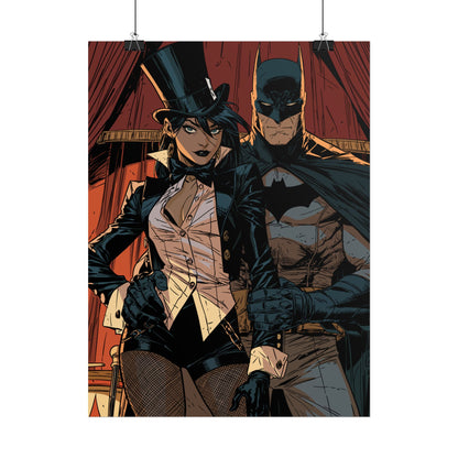 Batman & Zatanna Comic Poster