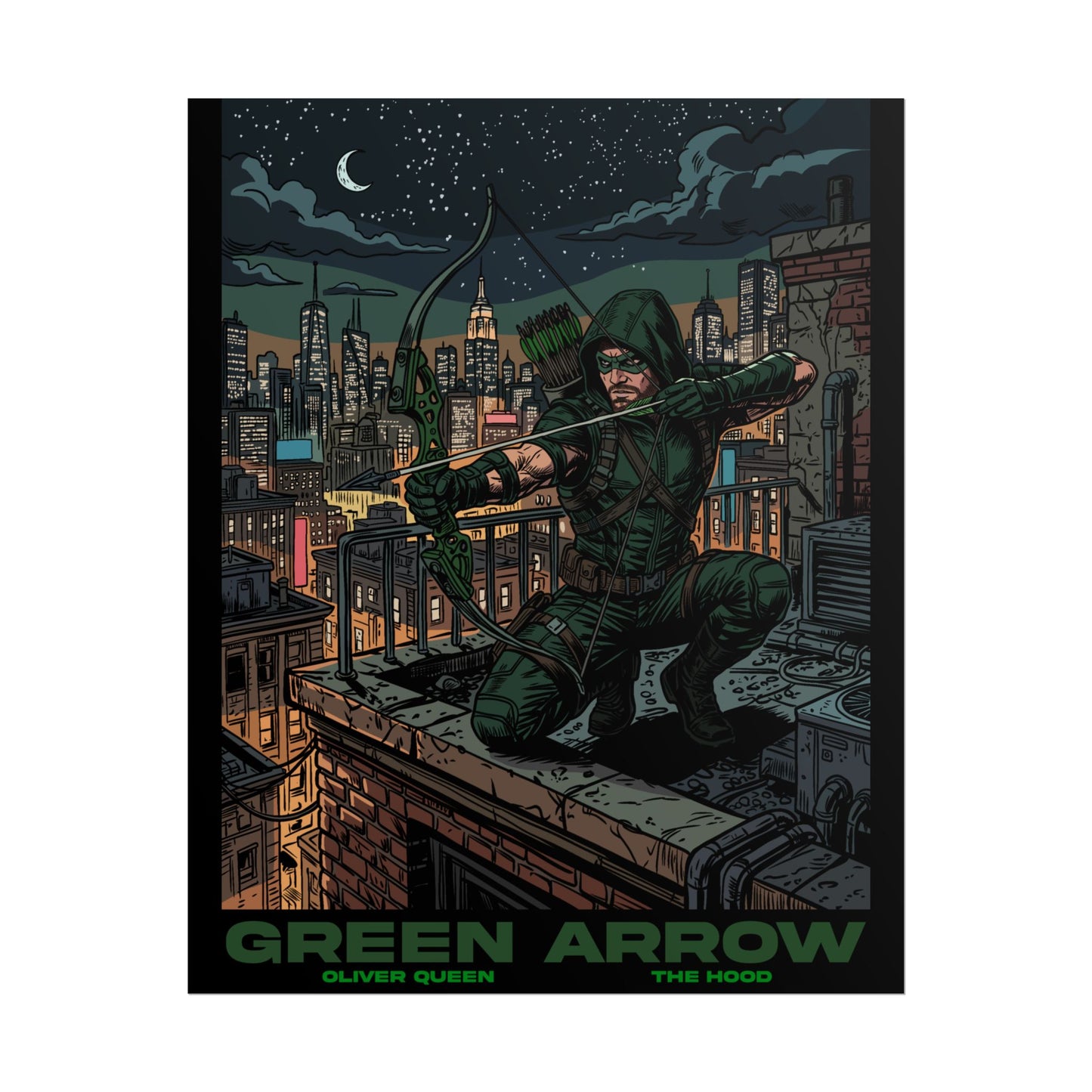 Green Arrow Cinematic Poster