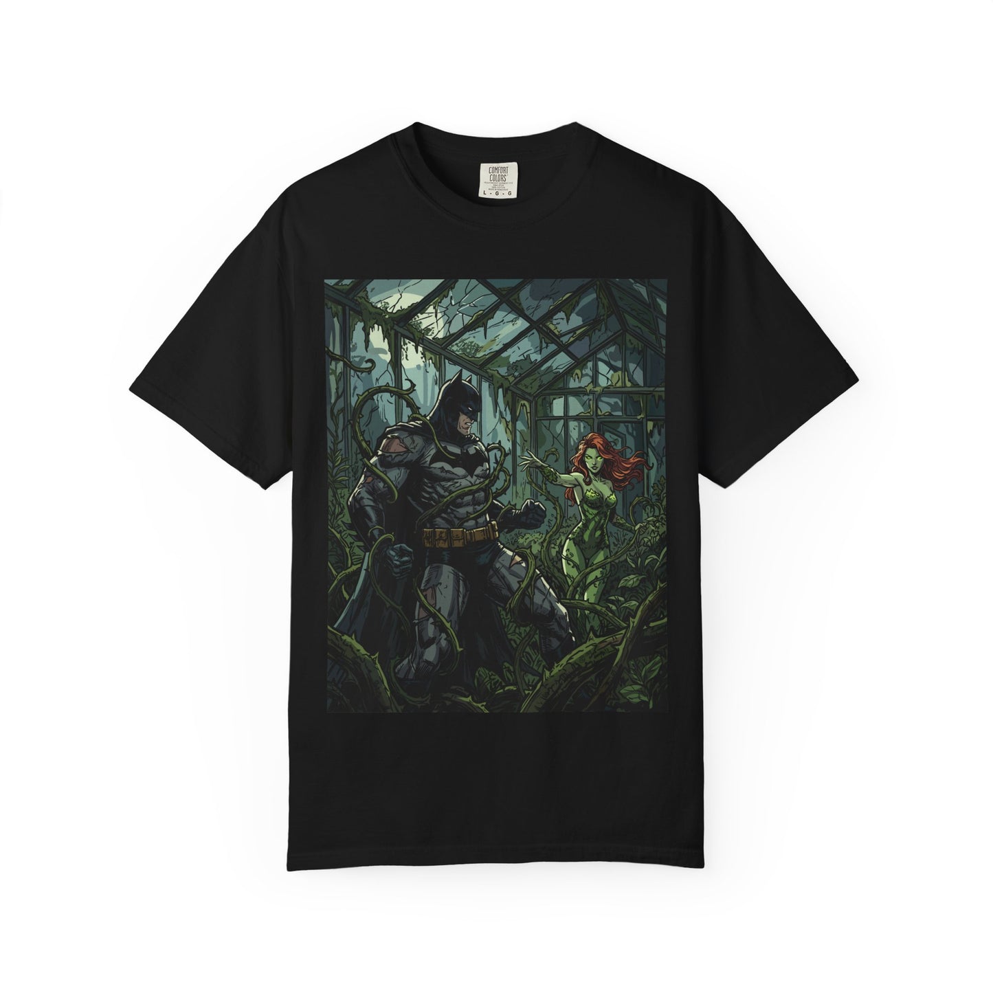Batman & Poison Ivy Greenhouse Showdown T-Shirt