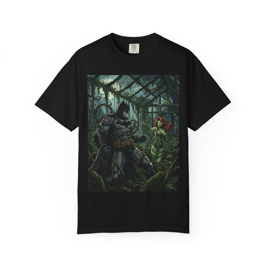 Batman & Poison Ivy Greenhouse Showdown T-Shirt