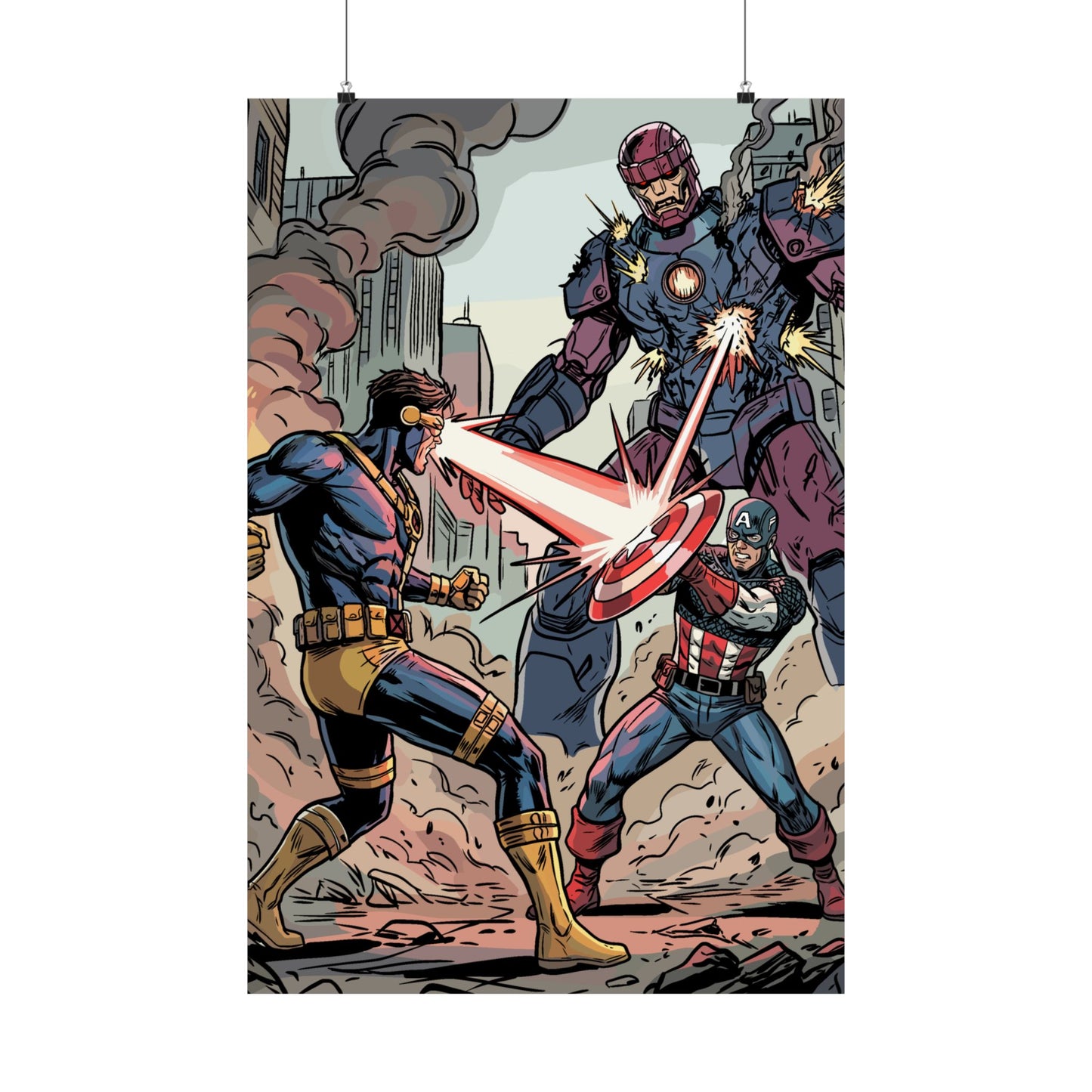 Steve & Scott Teamup - Poster