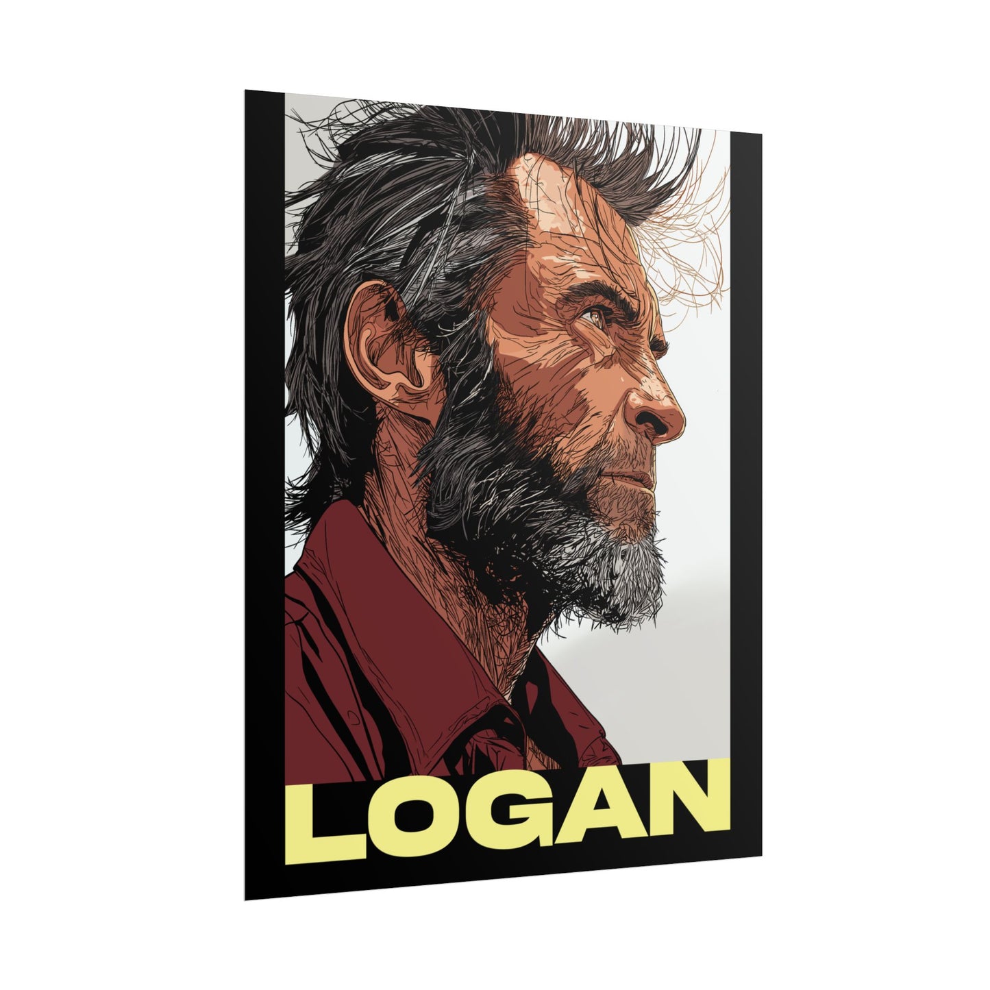 Wolverine - Logan Text Poster