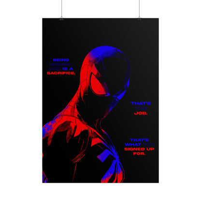Spider-Man 'Sacrifice' Poster